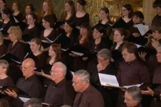 Yale ISM Hymnfest choral group