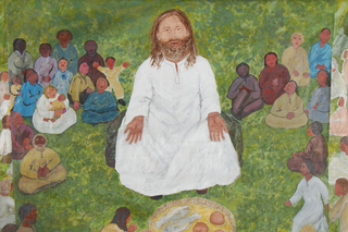 Mural of Jesus,  Jae-Im Kim 