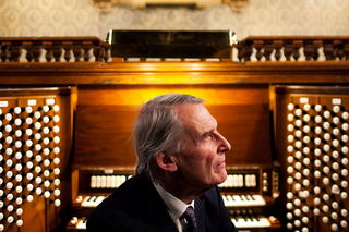 Simon Preston Credit...Christopher Capozziello for The New York Times