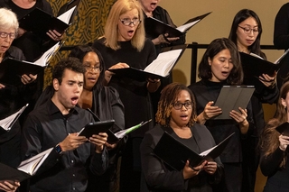 Yale Camerata vocal performance