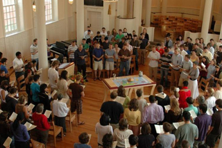 Marquand Chapel service