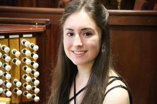 Holly Broadbent, organist