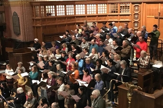 Yale Camerata rehearses for its annual Advent concert