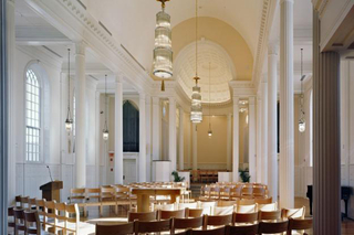 Interior of Marquand Chapel