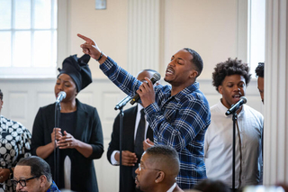 Gospel Choir singing