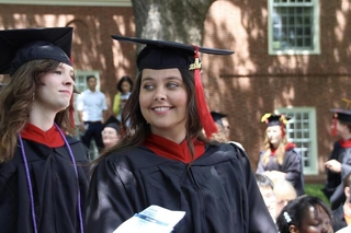2024 Commencement students