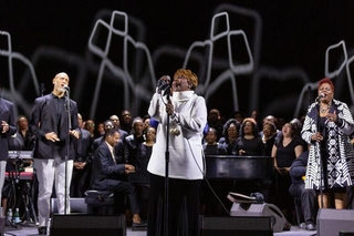 Lady Tramaine Hawkins with Joseph Joubert (piano) and Vision