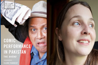 comic performance in pakistan cover with author