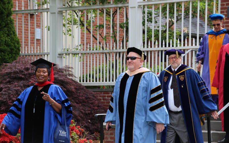 Faculty in processional