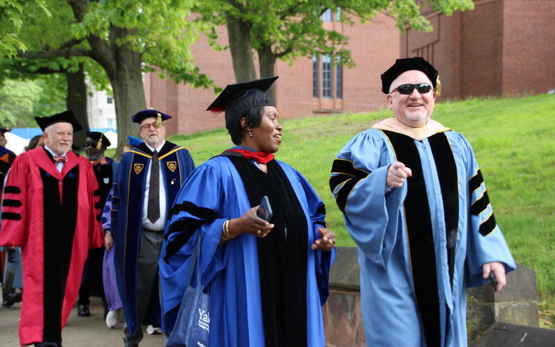 Faculty in processional