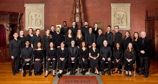 Yale Schola Cantorum for the 2023-24 academic year.