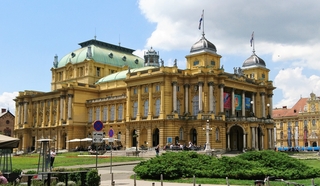 Croation National Theatre in Zagreb