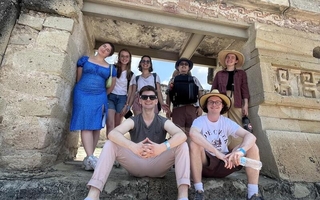 ISM students at Mitla Mexico