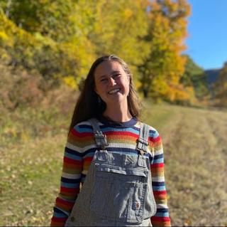 Emily Boring on a walk