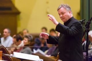 David Hill conducting