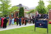 Procession of graduation patricipants